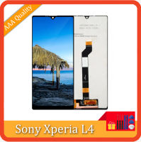 จอ Lcd แบบดั้งเดิม Sony Xperia จอแสดงผล L4พร้อมดิจิไทเซอร์เทปกาวหน้าจอสัมผัสสำหรับโซนี่ L4อะไหล่ XQ-AD52 XQ-AD51ขนาด6.2นิ้ว