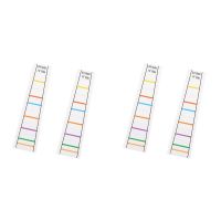 4/4 Violin Fretboard Sticker Fingerboard Marker Fiddle Learn Note Chart Tape 4Pcs