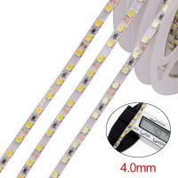 5M 12V LED Strip Light 2835 4mm Width Super Bright 120LEDs/m 600 Pixel Flexible LED Tape String Light Natural White/Warm White LED Strip Lighting