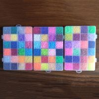 2.6Mm ลูกปัด Hama 72สีลูกปัดเหล็ก Diy ของเล่น Perler ชุดลูกปัดเหล็กลูกปัดของเล่นเพื่อการศึกษาลูกปัดฟิวส์3D ตัวต่อจิกซอว์สำหรับเด็ก