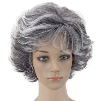 ❀⊕♙ 30cm Women Curly Wavy Short Wig Natural Synthetic Hair Masquerade Party Girl Cosplay Full Wigs