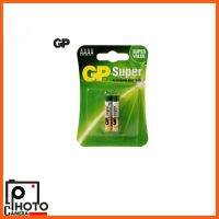 SALE GP Alkaline AAAA*2 1.5V ##กล้องถ่ายรูป ถ่ายภาพ ฟิล์ม อุปกรณ์กล้อง สายชาร์จ แท่นชาร์จ Camera Adapter Battery อะไหล่กล้อง เคส