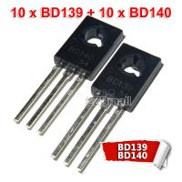 20pcs BD139 BD140 TO-126 ( 10pcs BD139 + 10pcs BD140 ) TO126 Voltage Regulator IC