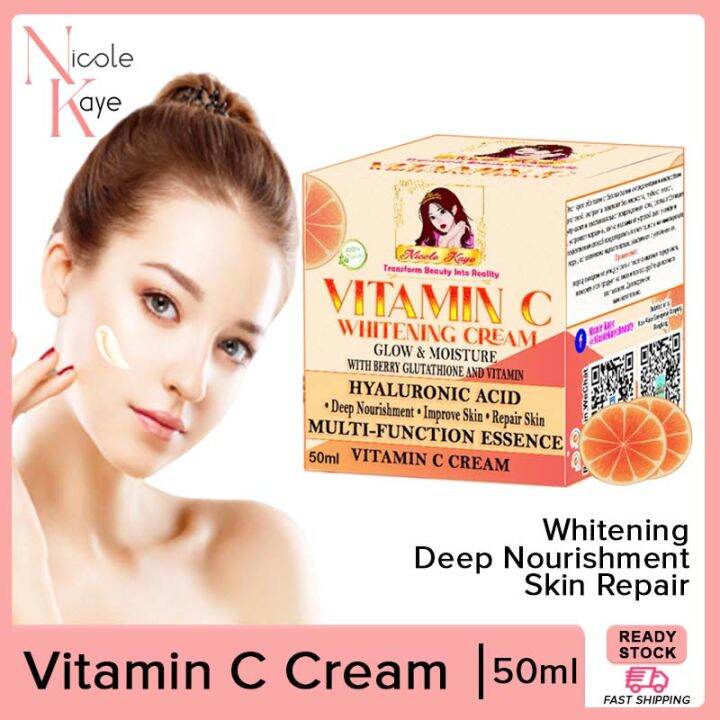 Nicole Kaye Vitamin C Whitening Cream 50 ml | Lazada PH