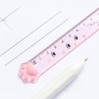 【CW】 1 Pcs Lytwtw  39;s Straight Ruler Kawaii Stationery Korean Office School Measuring