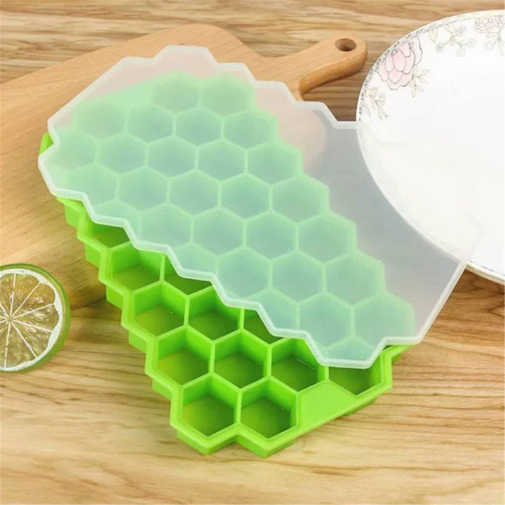 37-ice-cube-molds-ice-cube-tray-removable-ice-cube-tray-ice-cube-tray-with-lid-silicone-small-ice-cube-tray-small-ice-cube-tray-hexagon-ice-cube-tray-37-ice-cube-molds-stackable-ice-cube-molds-honeyco