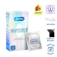 Bao cao su Durex Invisible siêu mỏng - Hộp 10 chiếc thumbnail