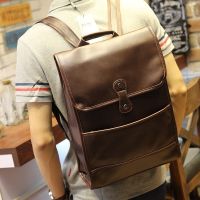 ┅▬✷ cri237 Tidog Korean tide student bag men backpack