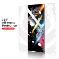 360 ° ฝาหลังไฮโดรเจลด้านหน้าแบบสองด้าน,S23แกแล็คซี่ฟิล์มสำหรับ Samsung S23เป็นพิเศษ SamsungS23ปกป้องหน้าจอบวกกับ S23Ultra S 23