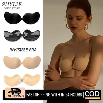 2pcs Silicone Push Up Invisible Bra Adhesive Nipple Cover Pasties Bikini  Bust Lifter