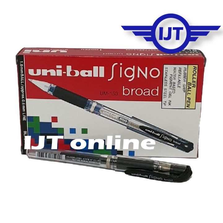 Uniball Signo Broad UM153 Gel Pen 1.0mm Uniball UM153 UM 153