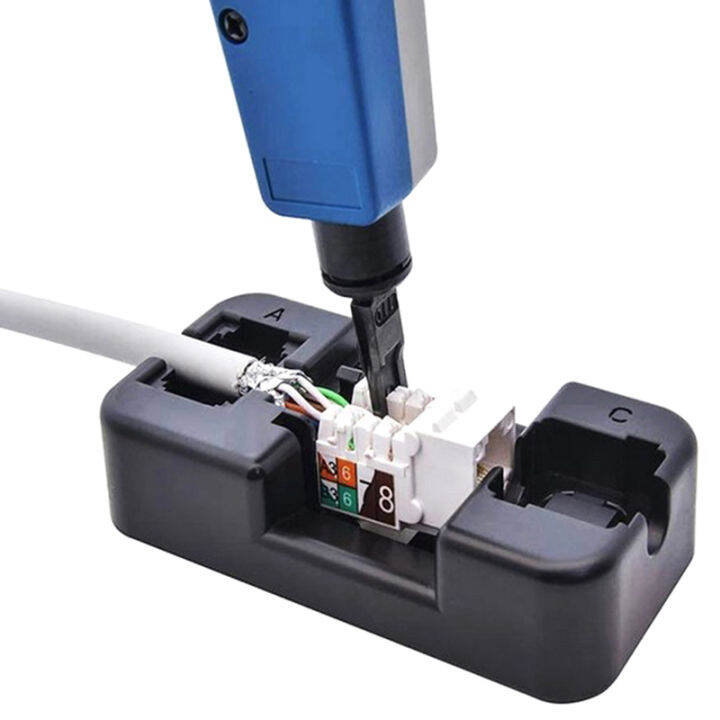 [shengteguoji] Universal RJ45 Cat6/Cat5E/Rj11/12 Keystone Jack Punch