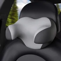 Car Headrest Memory Foam Car Neck Pillow Adjustable Head Restraint 3D Headrest Travel Pillow Neck Support Holder Seat Covers Car