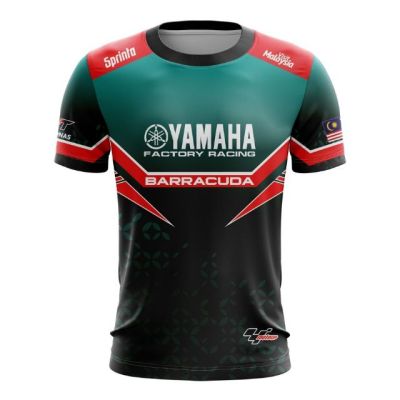 Mens Yamaha NEW Factory Racing Barracuda Tshirt