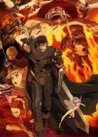 โปสเตอร์การ์ตูนศิลปะ Anime Berserk แบบญี่ปุ่น0809 69F สำหรับห้องนอนห้องนั่งเล่นผ้าใบคุณภาพสูง