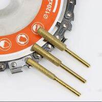 2Pcs Diamond Chainsaw Sharpener 44.85.5Mm Cylindrical Burr Chain Saw Drill Sharpening Grinding Tools