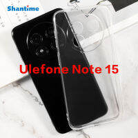 สำหรับ Ulefone Note 15โทรศัพท์เจลพุดดิ้งซิลิโคนเคสป้องกันด้านหลังสำหรับ Ulefone Note 15เคส TPU แบบนิ่ม