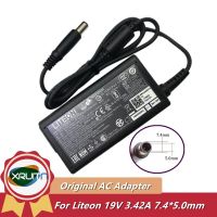 Liteon PA-1650-90 19V 342 A pengisi daya AC catu Laptop adaptor AC 7.4x5.0mm asli