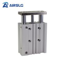 SMC type Compact guide air pneumatic cylinder with guide rod MGPM12-10Z MGPL16 20 25 32 40 50 63 80 100 stroke 10 20 25 30 40 50