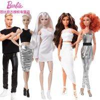 Genuine Barbie Dolls Kawaii Toys For Girls Joint Mobility Yoga Birthdays Gifts Sports Profession Fashionable Classical Figures