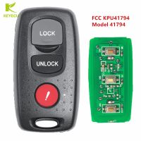 KEYECU New Replacement Remote Car Key Fob 3B for for Mazda 3 FCC KPU41794 Model 41794