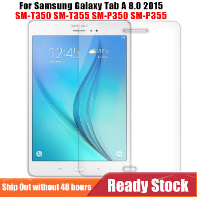 9H กระจกนิรภัยสำหรับ Samsung Galaxy Tab A 8.0 2015 SM-T350 SM-T355 SM-P350 SM-P355 Tab A6 8 2016 SM-P355Y ป้องกันหน้าจอ
