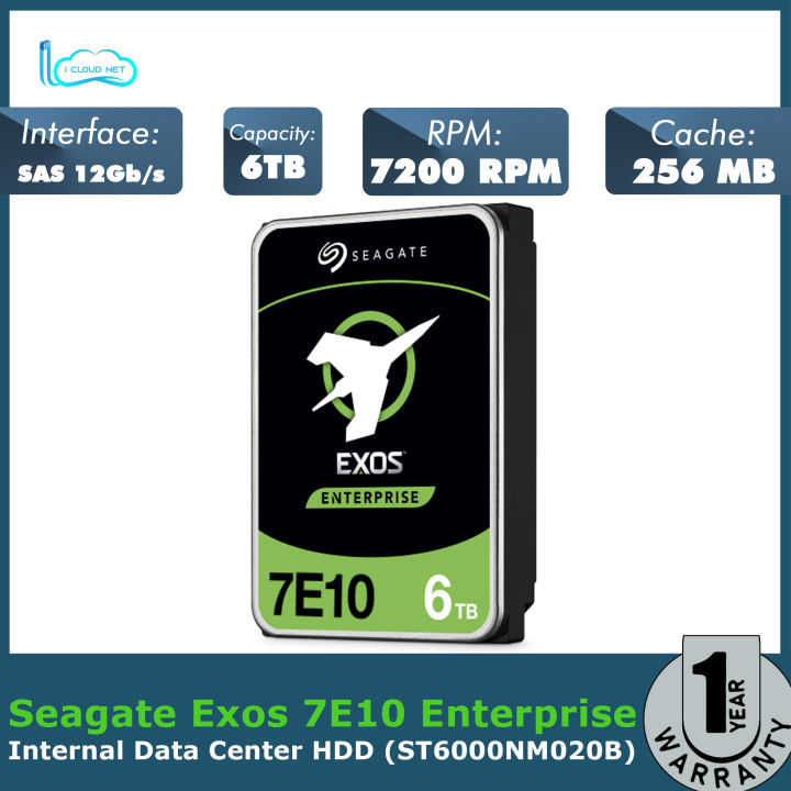 Seagate Exos 7E10 Hard Drive