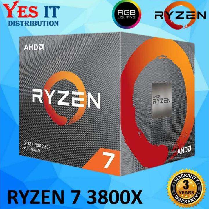 AMD Ryzen 7 3800X 4.5GHz CPU Grey