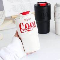 Large-Capacity Water Cup For Men And Women High-Value Insulation Coffee Cup Car Accompanying Cup Female Cute Summer Cup 【Bottle】