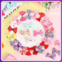 YANY 20pcs/set Random Style สีลูกกวาด หมวก ของขวัญสำหรับเด็ก กิ๊บติดผมผู้หญิง ปิ่นปักผม กิ๊บติดผม Duckbill เครื่องประดับสำหรับเด็ก