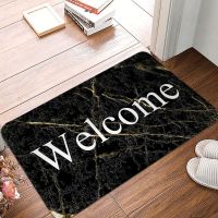 ¤✐ Marble Ink Texture Printed Entrance Doormat Welcome Mat Living Room Bedroom Hallway Floor Rug Indoor Non-slip Carpet Home Decor