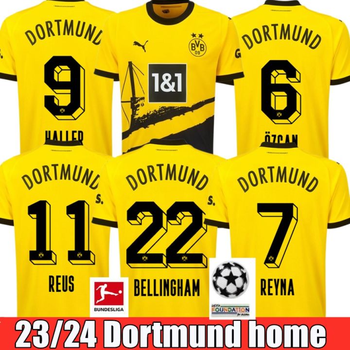 Borussia Dortmund Home Jersey 23-24 Season Premium Quality.