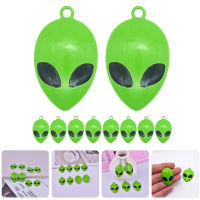 Boomss【New】 10 ชิ้น Alien Charms โลหะ Charms เครื่องประดับทำ Charms Alien Shape Charms Alloy Charms