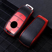 PU + TPU รถ Remote Key Cover กรณีเชลล์สำหรับ Mercedes Benz ACESG GLS CLA Class W213 W177 W205 w222 X167 W177 AMG อุปกรณ์เสริม-kjhkhjlk