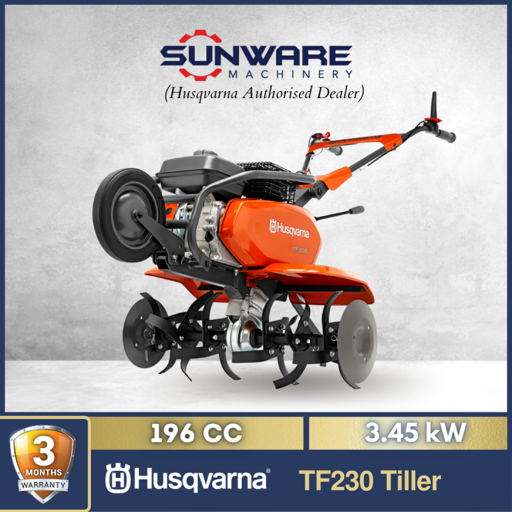 HUSQVARNA TF230 Tiller Cultivator Lazada