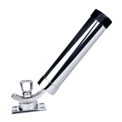：《》{“】= Stainless Steel Fishing Rod Holder Adjustable Premium Accessories Stainless Steel Kayak Rail Mounted Clamp Fishing Rod Stand