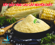Sora bột bắp ngô vàng nguyên chất chiết lẻ từ pack 25kg
