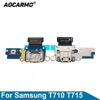 Aocarmo สําหรับ Samsung Galaxy Tab S2 8.0 T710 T715 SM-T710 SM-T715 พอร์ตชาร์จ USB พร้อมปุ่ม Micphone Flex Cable