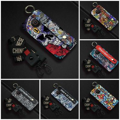 Graffiti Back Cover Phone Case For Nokia X20/X10 protective Dirt-resistant New Arrival Silicone Shockproof Lanyard TPU