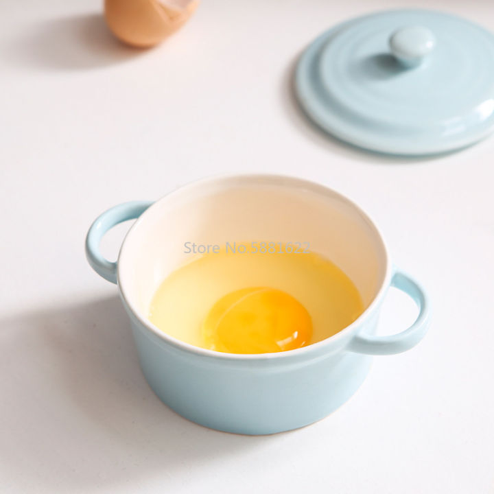 steamed-egg-cup-egg-custard-cute-ceramic-binaural-bowl-soup-bowl-with-lid-childrens-baby-food-supplement-blue-pink