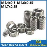 ┋ M1.4 M1.6 M1.7 M2 M2.5 M3.5 M4 M5 Stainless Steel Coiled Wire Helical Screw Bushing Sleeve Set Thread Inserts Thread Repair Kit