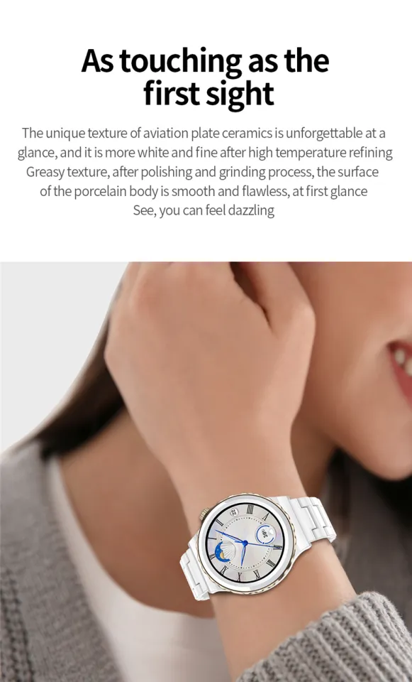 Diamond Steel Strap Ladies Smartwatch Lw10 with Blood Pressure