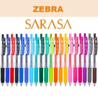 12ชิ้นม้าลาย SARASA สีเจลเจลปากกา JJ15-0.5mm 20สีตัวเลือกกันน้ำและทนแสงที่มีสีสันสดใสเขียนเรียบ