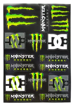 Monster Energy Vinyl Sticker Window Bike Aufkleber Motorcycle