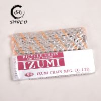 JAPAN Izumi Fixed Gear Bike Chain Track Single Speed Bicycle 1/2x1/8x100/116L Links Racing Fixie Chain Parts Bike Accessories