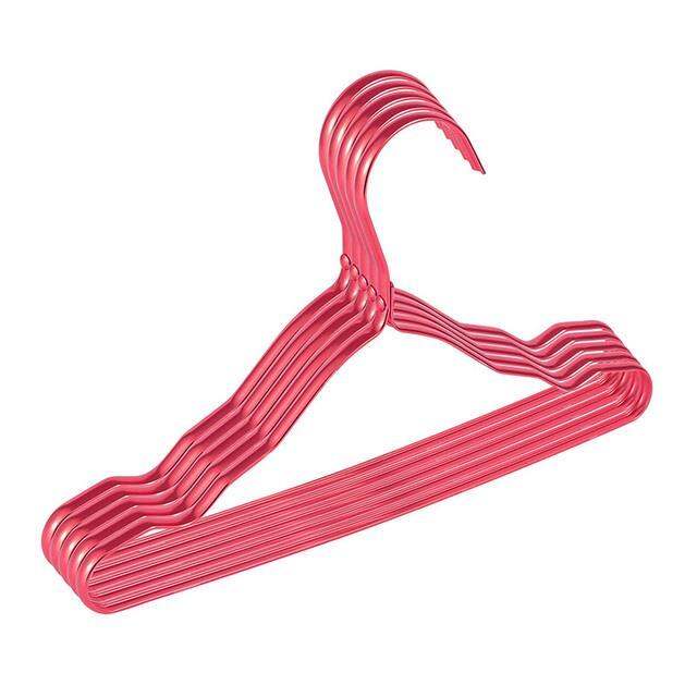 clothes-hangers-for-kids-5pcs-aluminum-alloy-traceless-non-slip-racks-hanger-child-clothing-organizer-dry-hangers-dropshipping