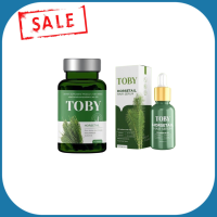 TOBY HORSETAIL วิตามินบำรุงผม ลดผมร่วง 30 แคปซูล/Toby Horsetail Hair Serum โทบี้เซรั่มหญ้าหางม้า 15ml. (มีให้เลือก 2 แบบ)