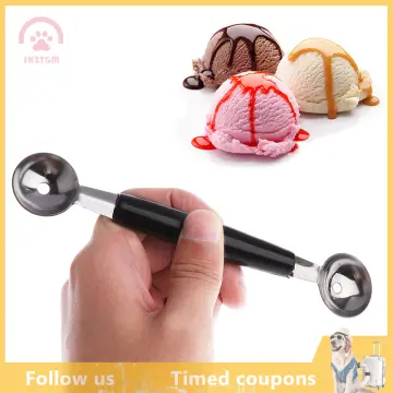 Double End Ball Scoop Labor Saving Anti Deformed Sawtooth Design