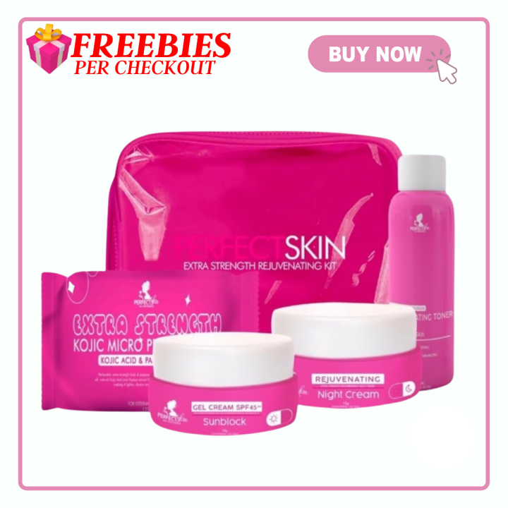 AUTHENTIC Perfect Skin Extra Strength Kojic Acid and Papaya Extract