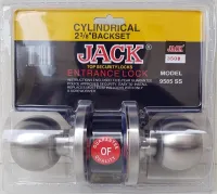 ลูกบิดประตู ลูกบิด JACK 9585  หัวกลม  สแตนเลส